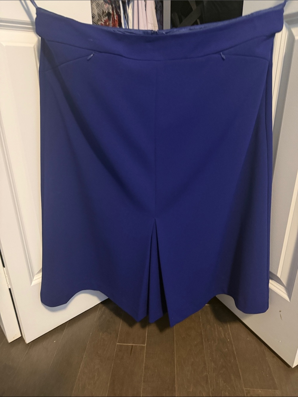 long tall sally royal blue A-line skirt
